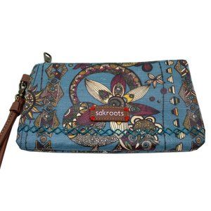 Sakroots Wristlet With Phone Charger
